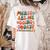 Retro PE Teacher What Are We Doing Today School Coach Women Women's Comfort Colors T-Shirt Back Print Ivory