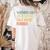 Retro Scientist Warning May Talk About Science Teacher Women's Comfort Colors T-Shirt Back Print Ivory