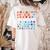 Retro Wildflower Early Intervention Teacher Interventionist Women's Comfort Colors T-Shirt Back Print Ivory