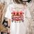 Ringmaster Teacher Costume – Carnival Birthday Style Women's Comfort Colors T-Shirt Back Print Ivory