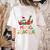 Santa's Favorite Music Teacher Christmas Santa Hat Matching Women's Comfort Colors T-Shirt Back Print Ivory Santa's Favorite Music Teacher Christmas Santa Hat Matching Women's Comfort Colors T-Shirt Back Print Ivory