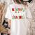 Santas Favorite Teacher Christmas Matching Xmas Men Women Women's Comfort Colors T-Shirt Back Print Ivory