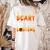 This Is My Scary Math Teacher Costume Halloween Women's Comfort Colors T-Shirt Back Print Ivory This Is My Scary Math Teacher Costume Halloween Women's Comfort Colors T-Shirt Back Print Ivory