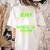Scary Physical Education Ed Teacher Costume Halloween Easy Women's Comfort Colors T-Shirt Back Print Ivory