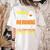 This Is My Scary Reading Teacher Costume Halloween School Women's Comfort Colors T-Shirt Back Print Ivory