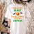 My Scary Social Studies Teacher Costume Halloween Men Women Women's Comfort Colors T-Shirt Back Print Ivory