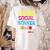 School Social Worker Teacher Caseworker Public Servant LSW Women's Comfort Colors T-Shirt Back Print Ivory School Social Worker Teacher Caseworker Public Servant LSW Women's Comfort Colors T-Shirt Back Print Ivory