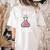 Science Girl Chemistry Biology Student Teacher Women's Comfort Colors T-Shirt Back Print Ivory