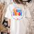 Second Grade Crew 2nd Back To School Teacher Team Squad Women's Comfort Colors T-Shirt Back Print Ivory