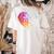 Sign Language Heart ASL For Deaf Teacher Women's Comfort Colors T-Shirt Back Print Ivory Sign Language Heart ASL For Deaf Teacher Women's Comfort Colors T-Shirt Back Print Ivory
