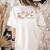 Silly Teachers Build Character Goose Teacher Back To School Women's Comfort Colors T-Shirt Back Print Ivory