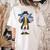 Six Seven 6 7 7 6 George Washington Teacher American Women's Comfort Colors T-Shirt Back Print Ivory
