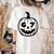 Six Seven Halloween Costume For Students Teachers Women's Comfort Colors T-Shirt Back Print Ivory