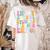 In My Social Studies Teacher Era Cute Social Studies Teacher Women's Comfort Colors T-Shirt Back Print Ivory