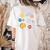 Solar System Learning Is Out Of This World Science Teacher Women's Comfort Colors T-Shirt Back Print Ivory