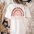 Special Education Shirt Teacher SPED Leopard Boho Rainbow Women's Comfort Colors T-Shirt Back Print Ivory