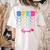 SPED Squad Proud Special Education Para Teacher Colorful Women's Comfort Colors T-Shirt Back Print Ivory