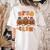 Sped Teacher Crew Thanksgiving Special Education Teacher Women's Comfort Colors T-Shirt Back Print Ivory