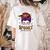 Spooky Paraprofessional Life Halloween Messy Bun Teacher For Men Women Women's Comfort Colors T-Shirt Back Print Ivory