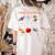 Spooky Syllables Halloween Teacher Student Education Women's Comfort Colors T-Shirt Back Print Ivory Spooky Syllables Halloween Teacher Student Education Women's Comfort Colors T-Shirt Back Print Ivory