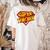 Super Teacher Superhero Back To School Teacher's Women's Comfort Colors T-Shirt Back Print Ivory