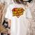 Super Teacher's Assistant Educational Superhero Women's Comfort Colors T-Shirt Back Print Ivory
