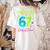 I Survived 67 Days Of School 67 Meme Science Teacher Women's Comfort Colors T-Shirt Back Print Ivory I Survived 67 Days Of School 67 Meme Science Teacher Women's Comfort Colors T-Shirt Back Print Ivory