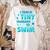 Swimming Teacher I Teach Tiny Humans To Swim Swim Instructor Women's Comfort Colors T-Shirt Back Print Ivory Swimming Teacher I Teach Tiny Humans To Swim Swim Instructor Women's Comfort Colors T-Shirt Back Print Ivory