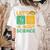 Lets Tacos Bout Science Teacher Chemistry Physics Women's Comfort Colors T-Shirt Back Print Ivory
