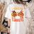 I Teach The Cutest Little Turkeys Teacher Thanksgiving Women's Comfort Colors T-Shirt Back Print Ivory I Teach The Cutest Little Turkeys Teacher Thanksgiving Women's Comfort Colors T-Shirt Back Print Ivory