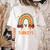 I Teach The Cutest Little Turkeys Thanksgiving Teacher Men Women Girls Kids Women's Comfort Colors T-Shirt Back Print Ivory I Teach The Cutest Little Turkeys Thanksgiving Teacher Men Women Girls Kids Women's Comfort Colors T-Shirt Back Print Ivory