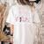 Teach Them Love Them Watch Them Grow Ballet Dance Teacher Women's Comfort Colors T-Shirt Back Print Ivory