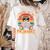 I Teach In My Pajamas Teacher Sunset Bear Retro Women's Comfort Colors T-Shirt Back Print Ivory I Teach In My Pajamas Teacher Sunset Bear Retro Women's Comfort Colors T-Shirt Back Print Ivory
