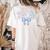 Teach Teacher Coquette Bow Pencil Back To School First Day Women's Comfort Colors T-Shirt Back Print Ivory