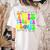 This Teacher 80s 90s Teachers's Day Glows Last Day Of School Women's Comfort Colors T-Shirt Back Print Ivory This Teacher 80s 90s Teachers's Day Glows Last Day Of School Women's Comfort Colors T-Shirt Back Print Ivory