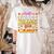 Teacher Cute Will Trade Students For Candy Halloween Costume Women's Comfort Colors T-Shirt Back Print Ivory