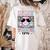 In My Teacher Era Groovy Tie Dye Back To School Cute Teacher Women's Comfort Colors T-Shirt Back Print Ivory