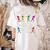 Teacher's Get Your Cray On Dabbing Crayons Women's Comfort Colors T-Shirt Back Print Ivory Teacher's Get Your Cray On Dabbing Crayons Women's Comfort Colors T-Shirt Back Print Ivory