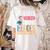 Teachers Are Just Superheroes In Disguise Back To School Women's Comfort Colors T-Shirt Back Print Ivory