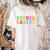 Team Kindergarten Shirt Boy Girl Teacher Graduation Women's Comfort Colors T-Shirt Back Print Ivory