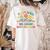 Team SPED We Grow With The Flow Special Ed Teacher Women's Comfort Colors T-Shirt Back Print Ivory
