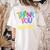 Thank You Teacher Appreciation Graduation Men Women Girls Kids Women's Comfort Colors T-Shirt Back Print Ivory
