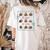 Thankful For Books Turkey Reading Book Lovers Fall Teacher Women's Comfort Colors T-Shirt Back Print Ivory