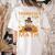 Thankful Math Turkey Teacher Happy Thanksgiving Women's Comfort Colors T-Shirt Back Print Ivory