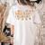 Think Happy Thoughts Teens Spring Positive Message Teachers For Men Women Girls Kids Women's Comfort Colors T-Shirt Back Print Ivory