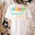 Think Like A Proton Stay Positive Science Teacher Women's Comfort Colors T-Shirt Back Print Ivory Think Like A Proton Stay Positive Science Teacher Women's Comfort Colors T-Shirt Back Print Ivory