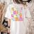 In My Third Grade Era 3rd Grade Era Teacher Back To School Women's Comfort Colors T-Shirt Back Print Ivory