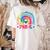Tie Dye Prek Teacher Rainbow Preschool Back To School Girl Women's Comfort Colors T-Shirt Back Print Ivory Tie Dye Prek Teacher Rainbow Preschool Back To School Girl Women's Comfort Colors T-Shirt Back Print Ivory
