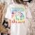 Tie Dye Teaching Social Studies Is My Jam Sunglasses Teacher Women's Comfort Colors T-Shirt Back Print Ivory Tie Dye Teaching Social Studies Is My Jam Sunglasses Teacher Women's Comfort Colors T-Shirt Back Print Ivory