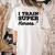 I Train Superheroes For Teacher Coach Men Women Women's Comfort Colors T-Shirt Back Print Ivory